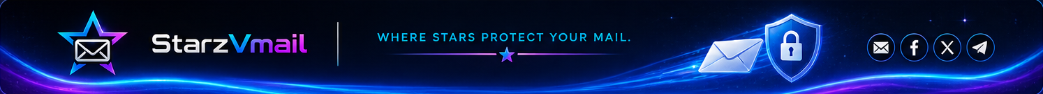 StarzVmail — where stars protect your mail.